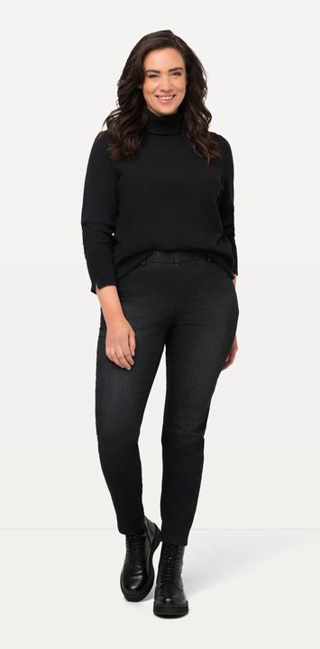 Image du produit Ulla Popken Jegging Sienna, coupe ajustée à ceinture élastique (50)