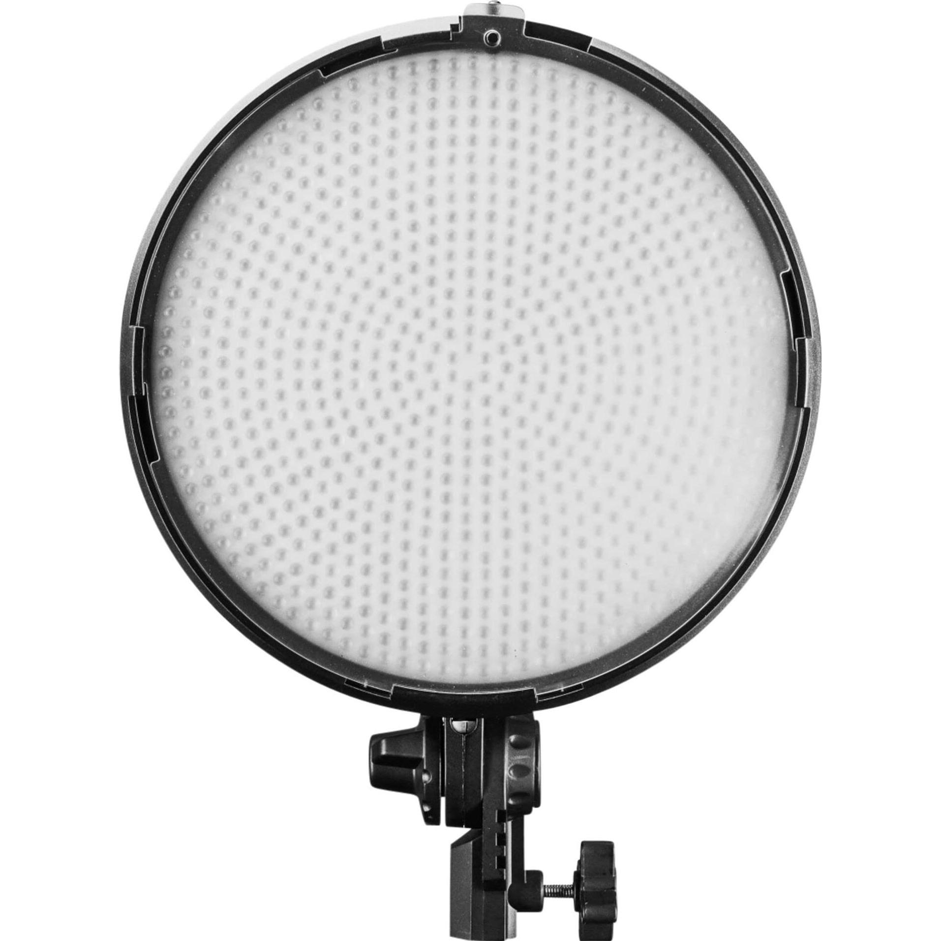 Walimex pro pro Niova 800 Plus Round Daylight 50W (Studioleuchte), Dauerlicht, Schwarz