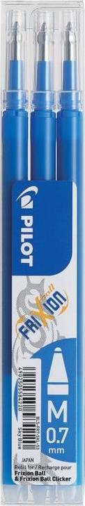 Image du produit Pilot FriXion Refill Set à 3 bleu ciel (Recharger, Bleu ciel, 0.70 mm)