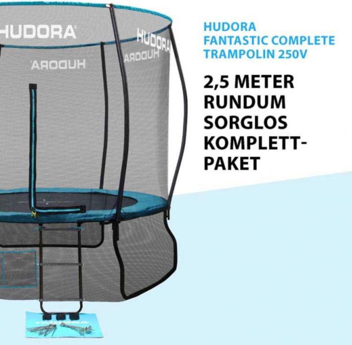 Produktbild Hudora Fantastic Complete Trampolin 250V