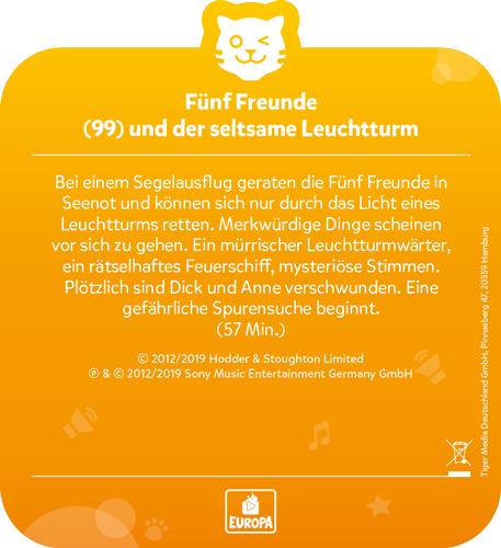 Produktbild Tigermedia Tigercard Fünf Freunde und der seltsame Leuchtturm (Deutsch)