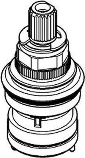 Actual product image Grohe Aquadimmer f surface-mounted fittings