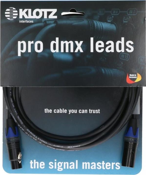 Produktbild Klotz LX3-3X2N2-01.0 (1 m, XLR Kabel)