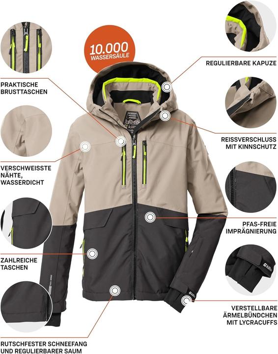Immagine prodotto Killtec Boy's KSW 201 Ski Jacket (128)