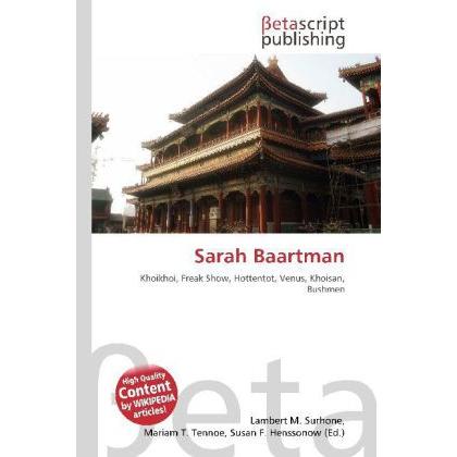 Sarah Baartman, Fachbücher