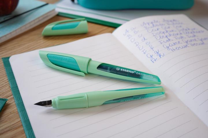 Actual product image STABILO Easybuddy Fountain Pen Pastel Mint (Mint, Pastel mint, 1 x)