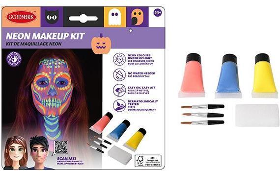 Image du produit Fasnacht Make Up Kit Neon UV