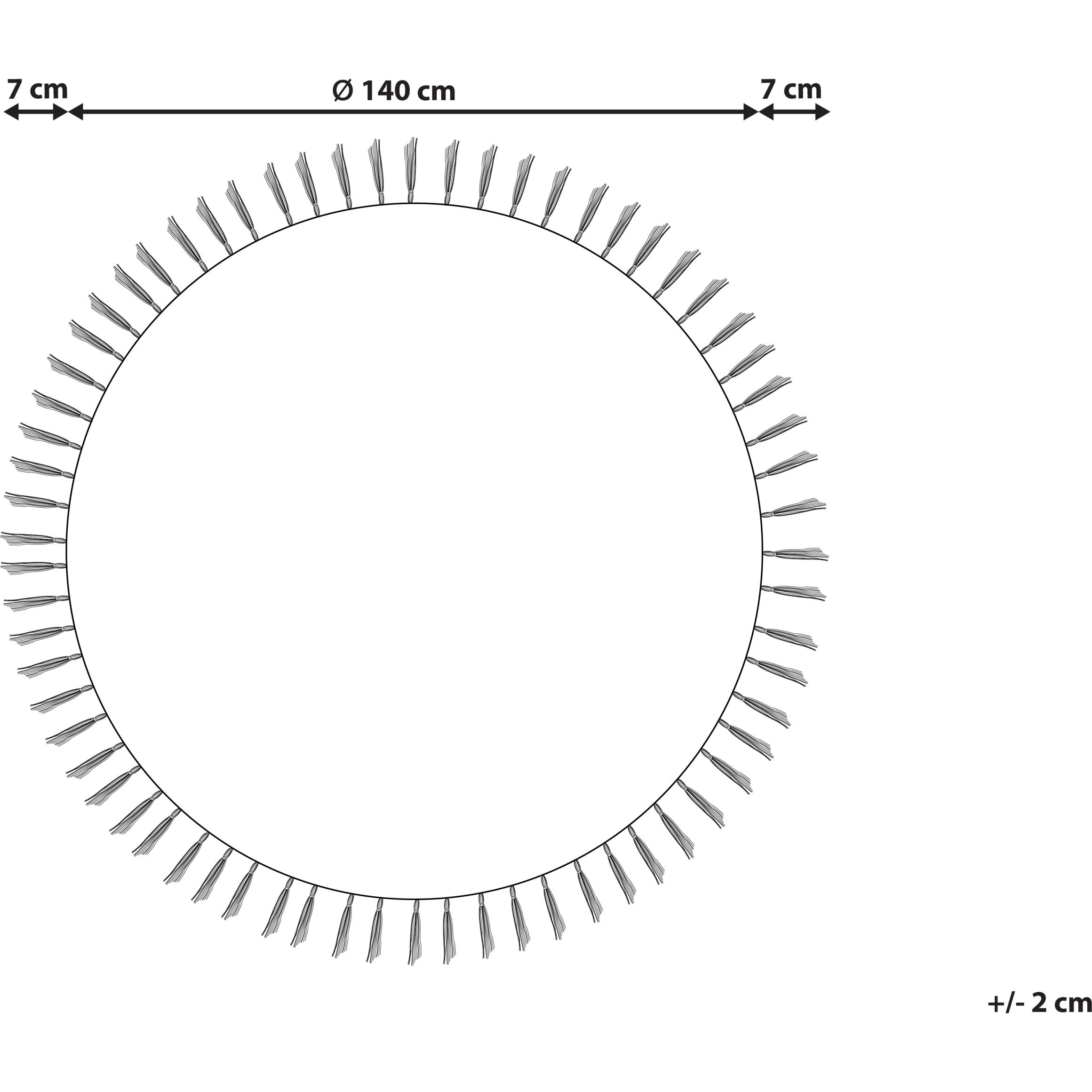 Thumbnail - Beliani, Teppich, Marts (140 x 140 cm)