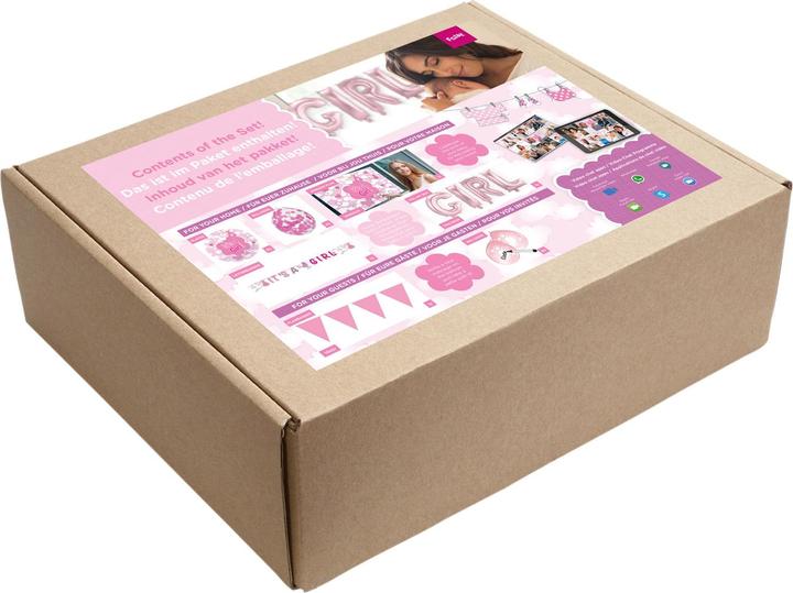 Produktbild Folat Partypaket Online Baby Shower Girl (1 Stk.)