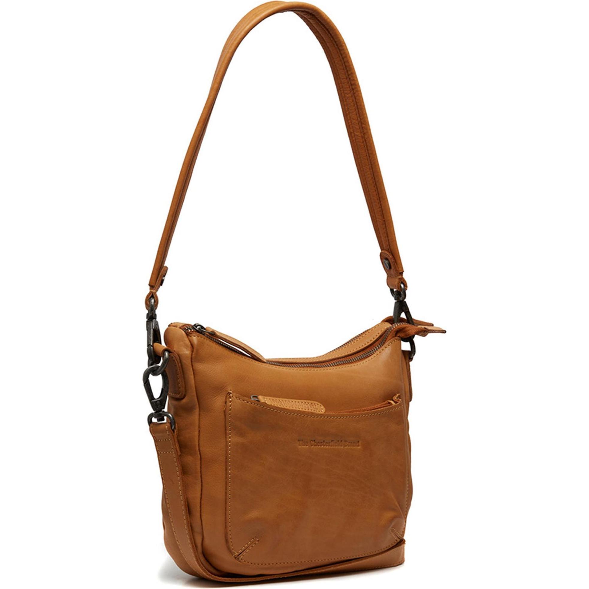 The Chesterfield Brand, Handtasche, Caroline Schultertasche Leder 23 cm, Gelb