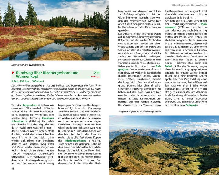 Nährwerte und Zutaten Wanderbuch / Seilbahn-Wanderungen Allgäu (Deutsch, Gerald Schwabe, 2022)