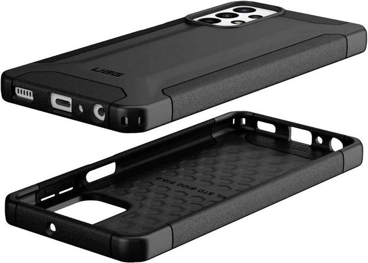Actual product image UAG Scout Outdoorcase Samsung Galaxy A23 Black (Samsung Galaxy A23 5G)