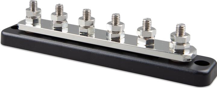 Actual product image Victron Energy Busbar 250A 6P M8 + cover