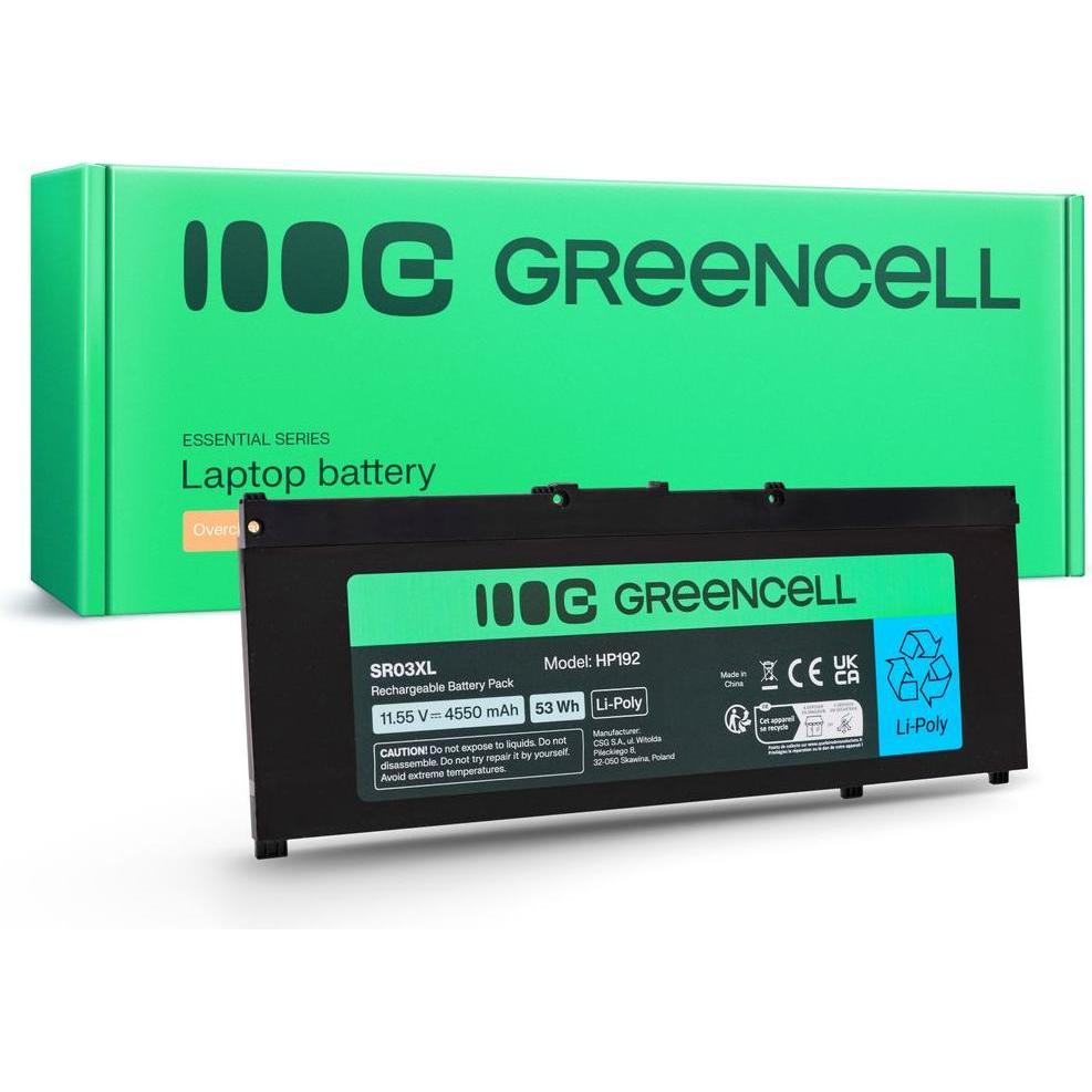 GreenCell Green Cell battery for HP SR03XL HP Pavilion Gaming 15, Batteria per notebook