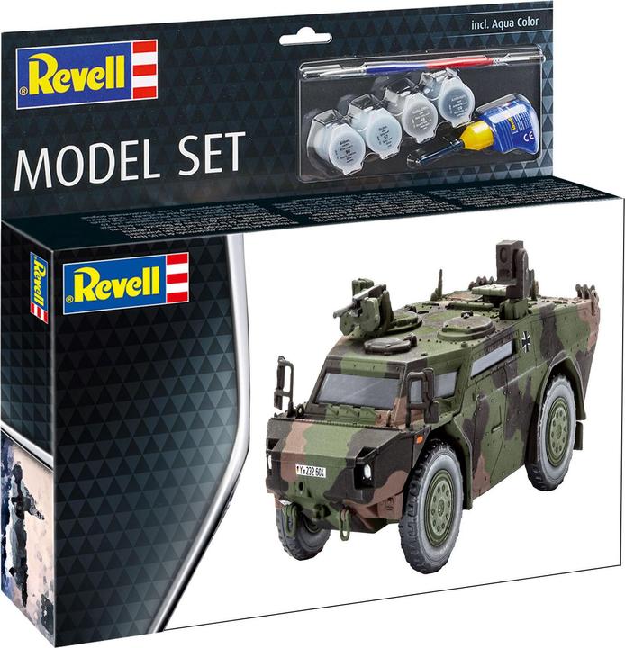Actual product image Revell Model Set Scout Car Fennek