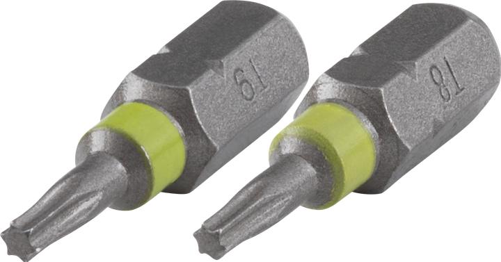 Image du produit wolfcraft 1 jeu d'embouts Solid 2 pcs. T 8+9 (Hexagonal, Torx TX)
