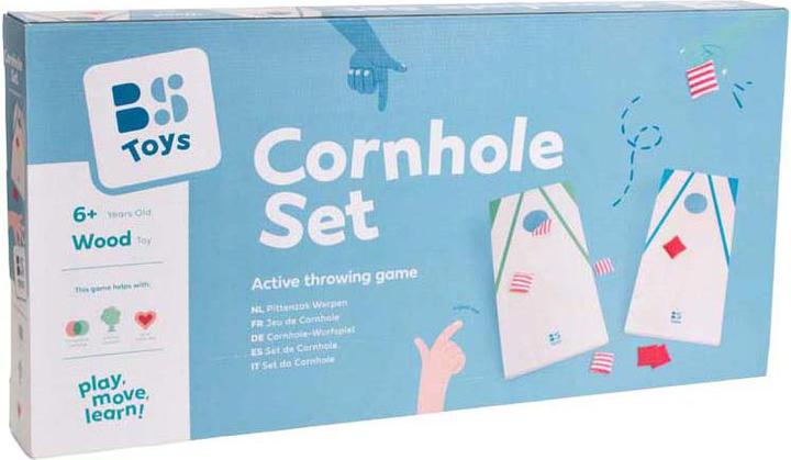 Actual product image BS Toys - Pittenzak Werpen - Cornhole set - FSC Hout - geschikt vanaf 6 jaar (GA516)