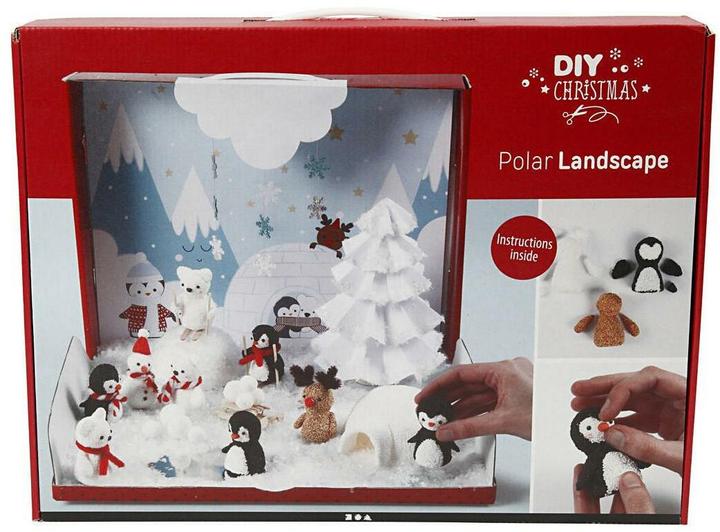 Produktbild Creativ Company Bastelset Polarlandschaft