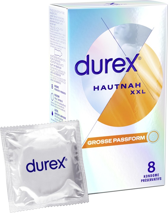 Actual product image Durex Hautnah XXL (8 pcs.)