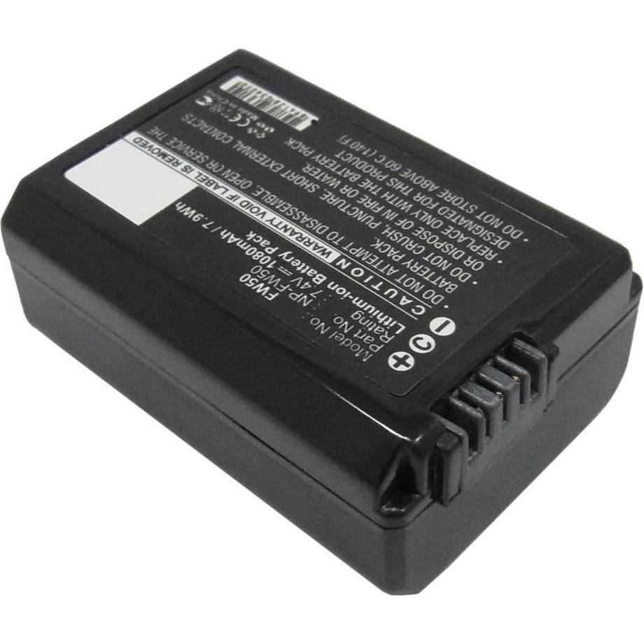 CoreParts Camera Battery for Sony (Akku), Kamera Stromversorgung, Schwarz