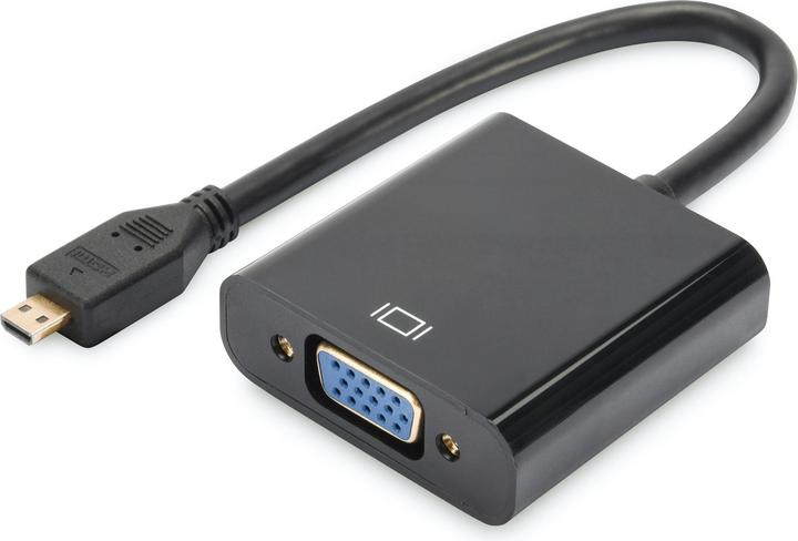 Digitus Micro-HDMI zu (VGA, Klinkenbuchse, 10 cm)