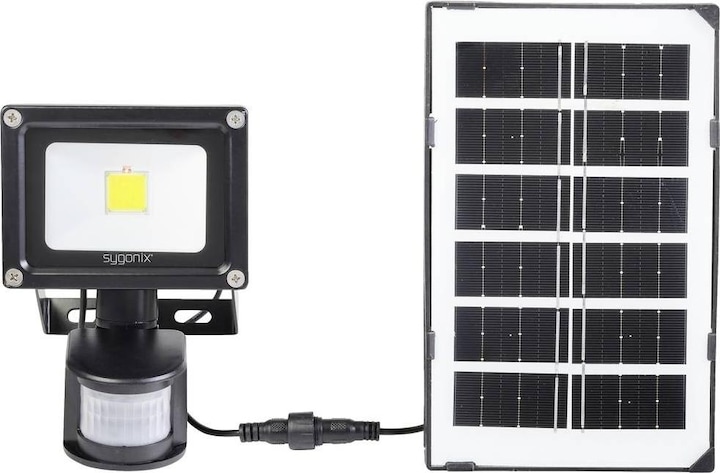 Immagine prodotto Sygonix SY-5461108 Faretto solare con rilevatore di movimento (700 lm, IP44)