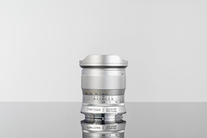 Immagine prodotto TTArtisan 11mm F2.8 EOS-R mount - Silver (Canon RF, Full frame)