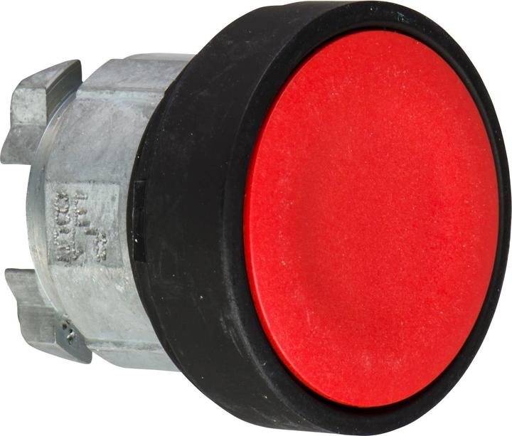 Produktbild Schneider Electric Pushbutton Head Flush Red Black Bezel