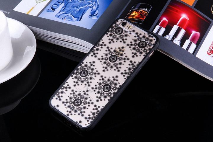 Actual product image König Design Apple iPhone 7 Mobile Case Mandala Case Cover Motif Flakes Black (Apple iPhone 7, Apple iPhone SE (2nd Gen))