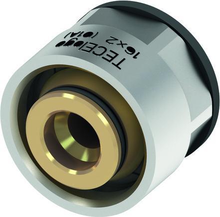 Actual product image TECE Alternative connection 16x3