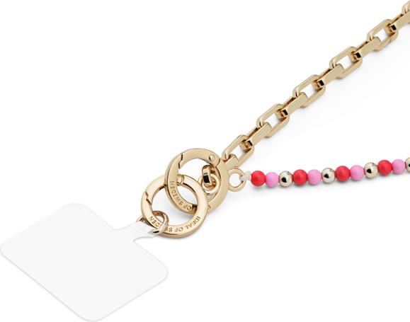 Produktbild iDeal Of Sweden für alle Cases mit Ladeanschluss mittig Necklace Phone Strap Jolie Rose