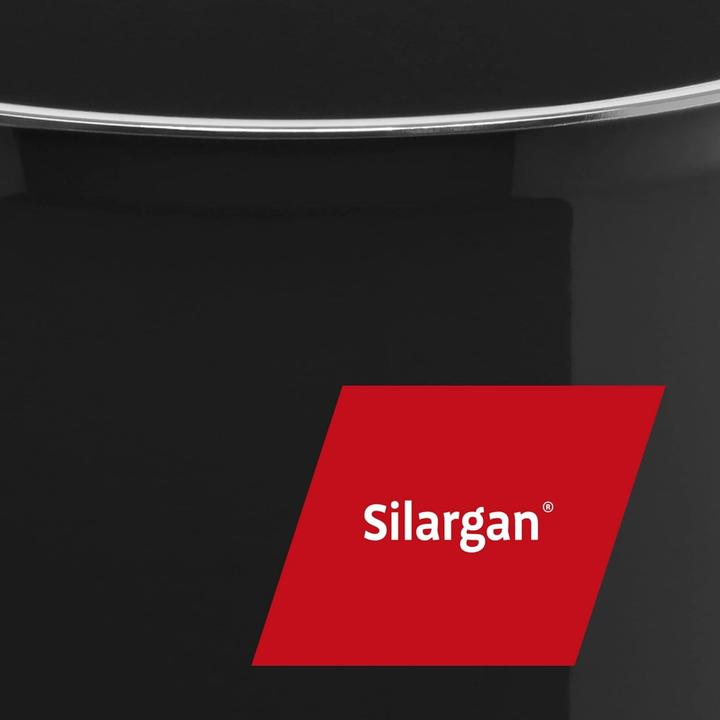 Produktbild Silit Kochtopf Fleischtopf Induktion 20cm Glasdeckel 3,7l Modesto Line Silargan (20 cm, Kochtopf, Silargan)