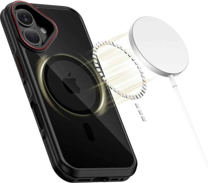 Produktbild Tech-Protect Maghybrid Magsafe Iphone 17 Schwarz/Rot (Apple iPhone Air)