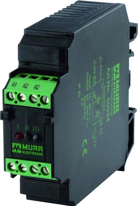 Murr Elektronik Optocoupleur AMS 20-47/4 ENTRÉE : 53 VDC - sortie : 250 VAC 4 A borne à vis 12 mm