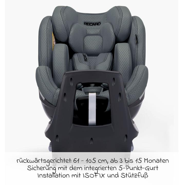 Actual product image RECARO Xenon 1 Kid Reboard Kindersitz (61-125 cm) (Booster seat, ECE R129/i-Size Standard)