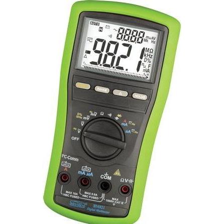Elma Instruments, Multimeter, BM 821 multimeter med PC-kommunikation KAT IV 1000V