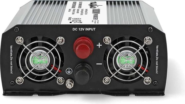 Produktbild Nedis Power Inverter änderte Sinus-Wellen - Eingangsspannung: 12 V DC - Geräteausgangsanschluss: Typ