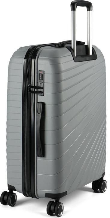 Actual product image Benzi 5808 4 Rollen Kofferset 3-teilig mit Dehnfalte (191 l)
