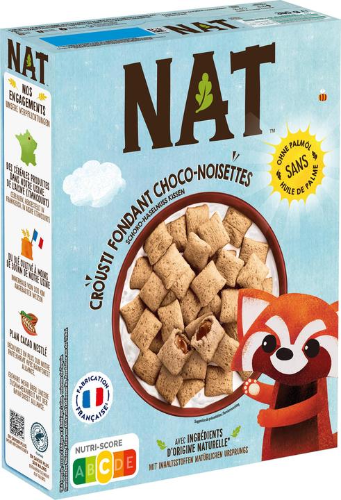 Nat Schoko-Haselnuss Kissen (340 g)