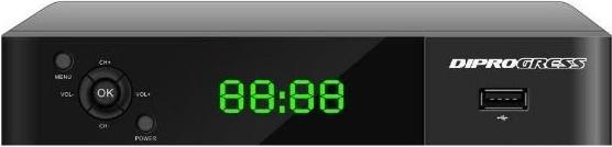 Actual product image Diprogress DPT207HD DVB-T2 Hevc 10 Bit Decoder (DVB-T2)