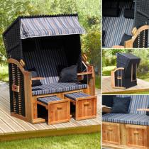 Produktbild Cepewa Strandkorb Deluxe, ca. 160cm Höhe