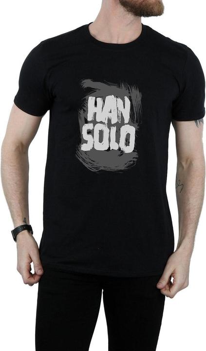 Immagine prodotto Star Wars Han Solo Text Maglietta Uomo (L)