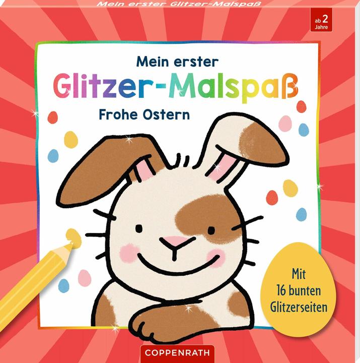 Mein erster Glitzer-Malspass: Frohe Oste