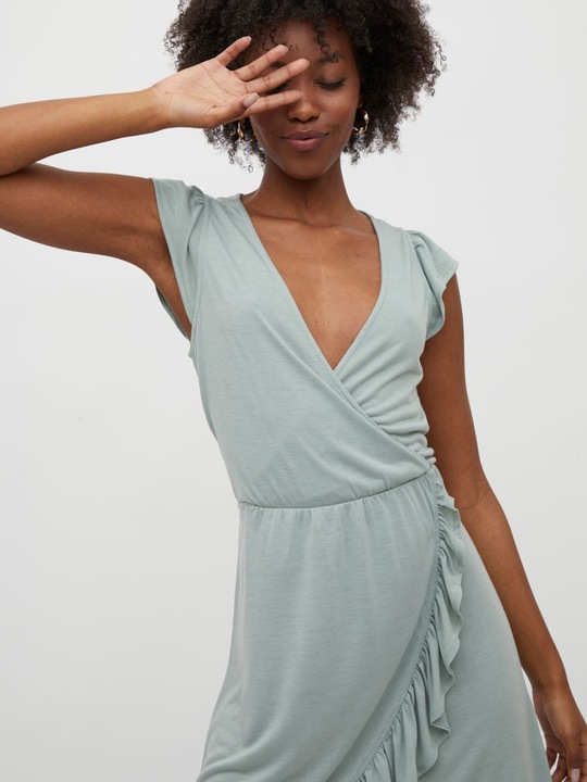 Produktbild Vila Kurzärmeliges Wickelkleid (XL)