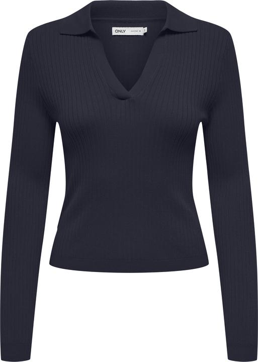 Produktbild Only Onlkaya Ls Polo V-Neck Pullover Ex Knt (M)