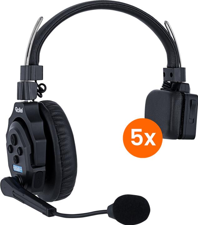 Produktbild Rollei Xtalk X5 Intercom-Headsets (Kabellos)