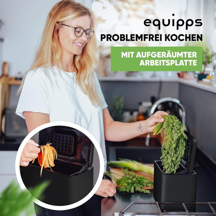 Produktbild equipps Komposteimer mit Geruchsfilter (3 l)