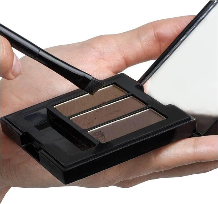 Actual product image Andmetics Brow Powder (3 different shades of brown)