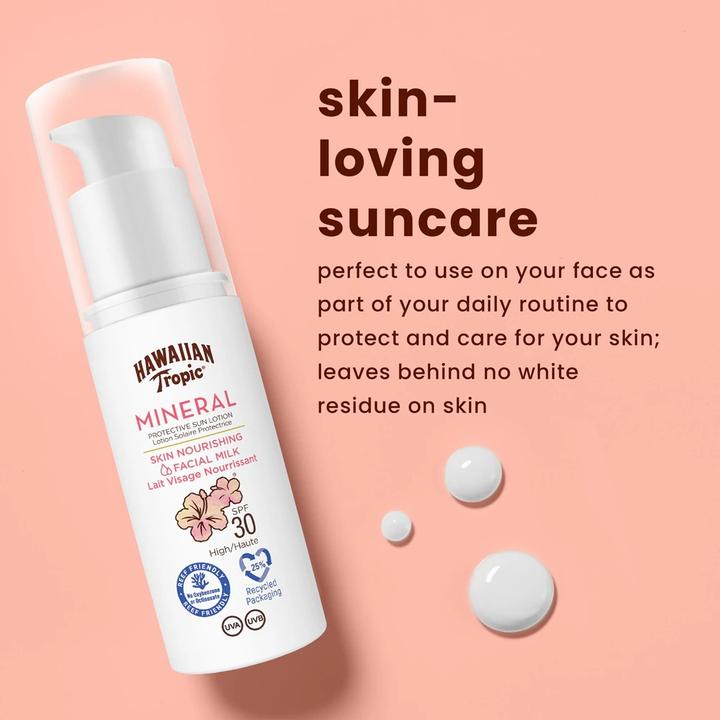Produktbild Hawaiian Tropic Mineral Skin Nourishing (Sonnenmilch, SPF 30, 50 ml)