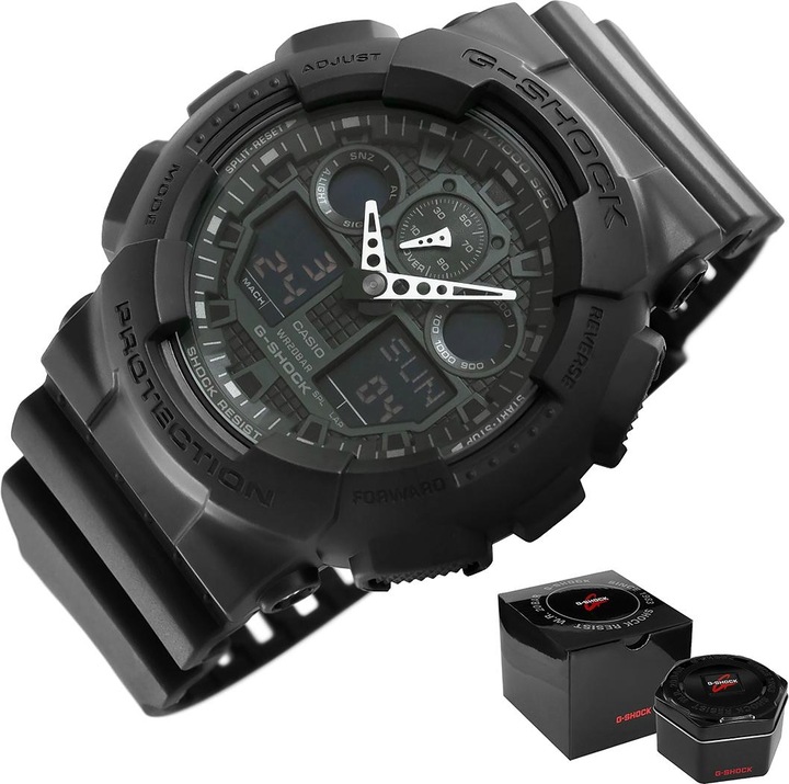 Produktbild G-Shock Ga-100-1a1 (Analoguhr, Digitaluhr, 51.20 mm)